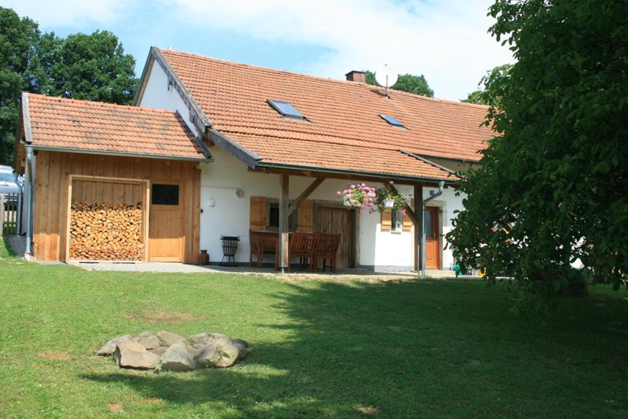Ferienhaus Winter Blaibach Exteriér fotografie