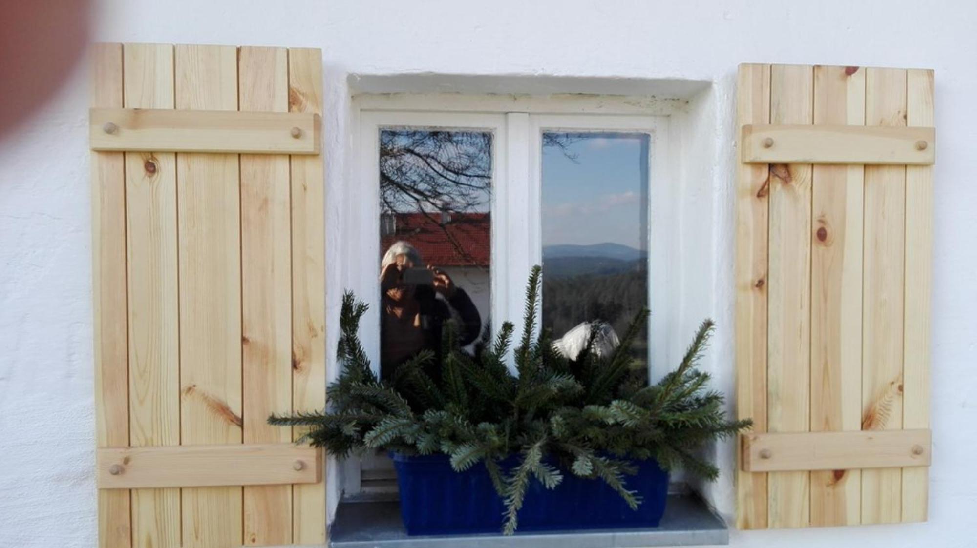 Ferienhaus Winter Blaibach Exteriér fotografie