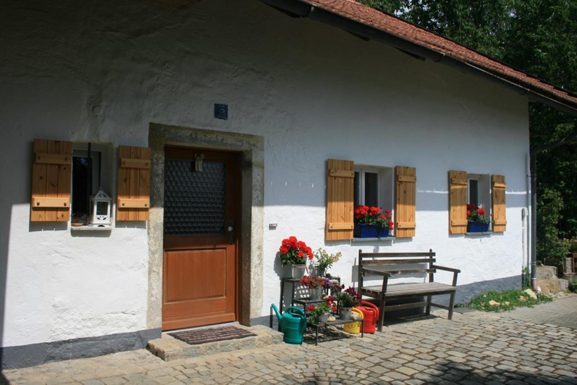 Ferienhaus Winter Blaibach Exteriér fotografie
